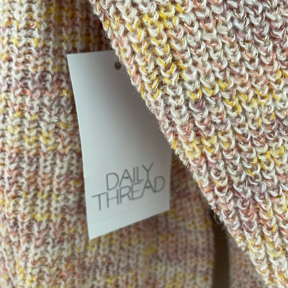 NWT Daily Thread Ripe Guava Sweater. 1X - Picture 4 of 8